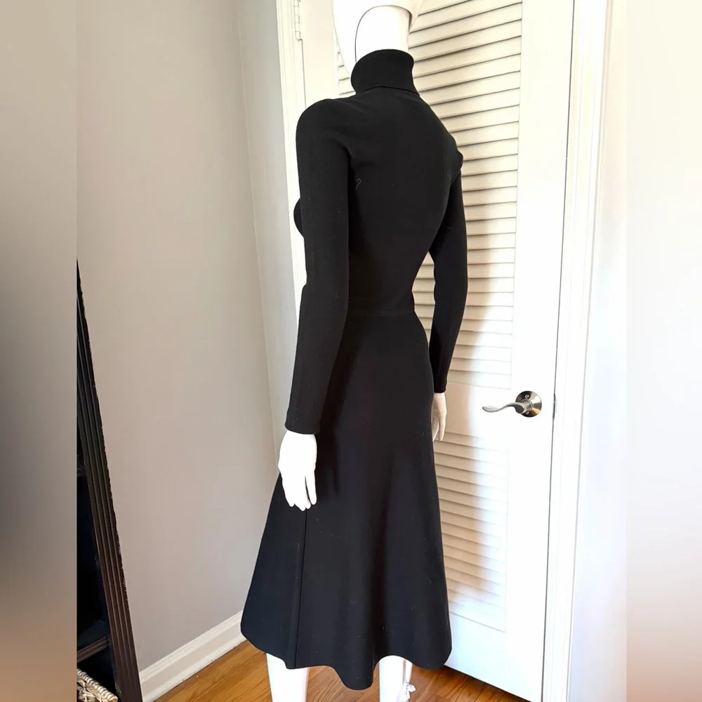 Jason Wu Black Dress Peep Hole Sz XS - Picture 4 of 9